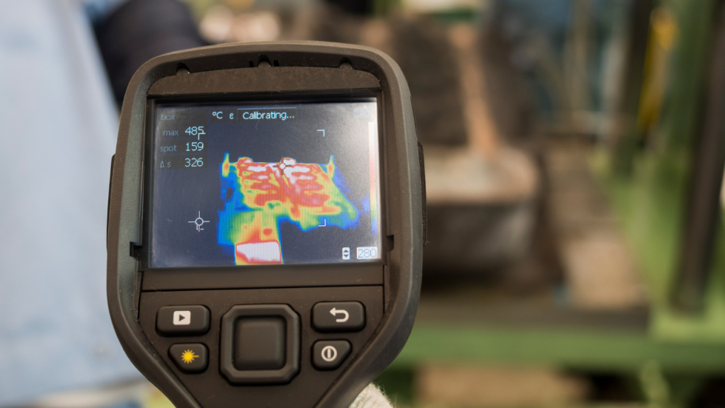 A termografia é uma técnica que utiliza câmeras infravermelhas para medir a temperatura de equipamentos e sistemas, a fim de detectar anomalias que podem indicar a presença de falhas inesperadas.