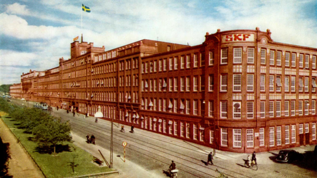 A história da SKF - Antiga Gamlestadens Fabriker que se tornou fábica da SKF